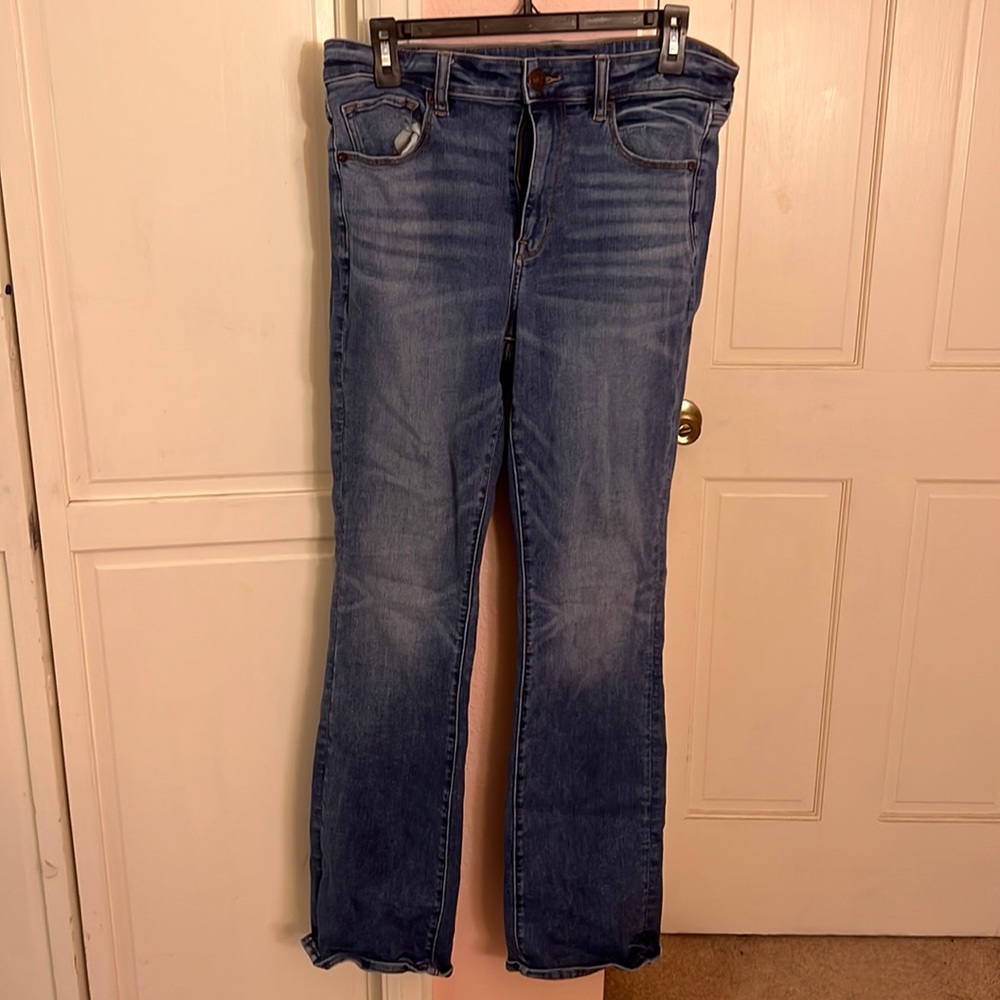 Hi-Rise Skinny Kick jeans from American Eagle